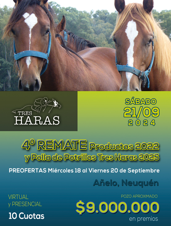 Remate Tres Haras Neuquen 2024
